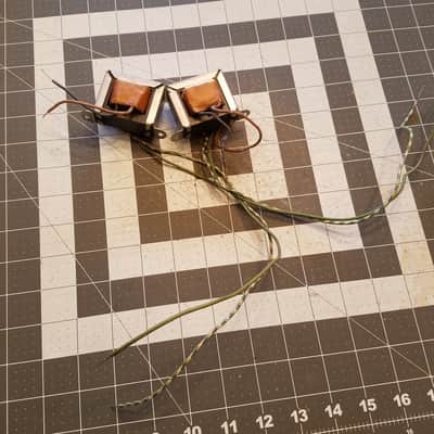 ECC 385:1 [3100 Ohms] Webcor 67P086-1 EL84 to 8 Ohm Vintage Output Transformer OT Tested Tube Amp Audio 1958-1962 image 5