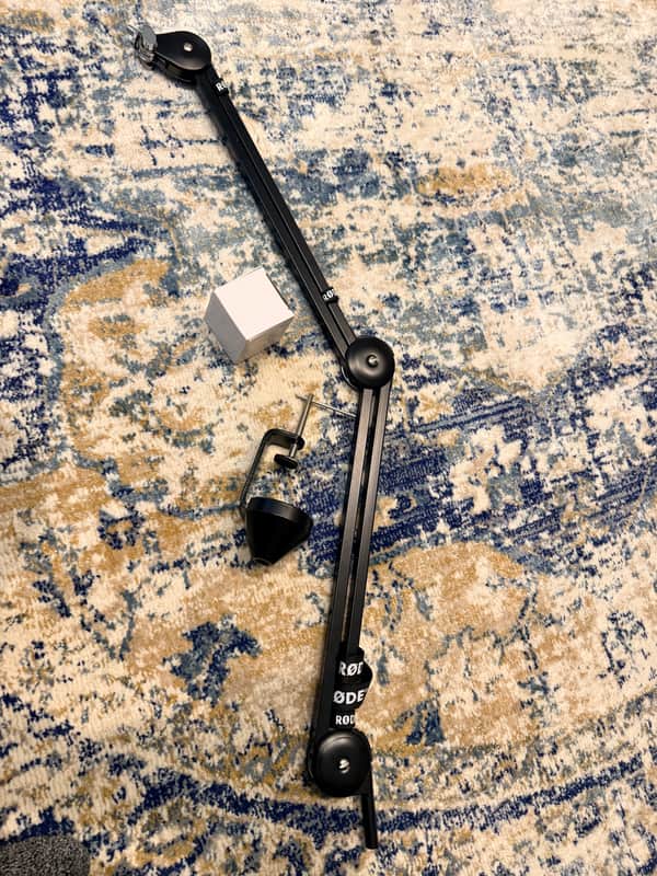 RODE PSA1 Broadcast-Style Studio Mic Boom Arm 2010s - Black image 1