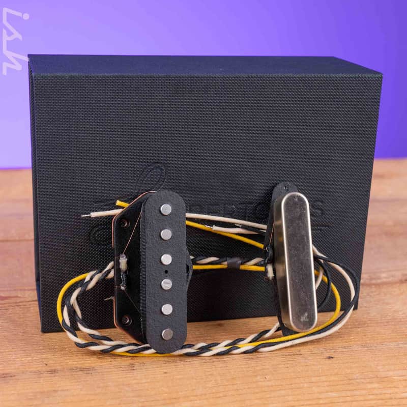 Lambertones "The Blondie" Single Coil Pickup Set Three Wire-Raw Nickel image 1