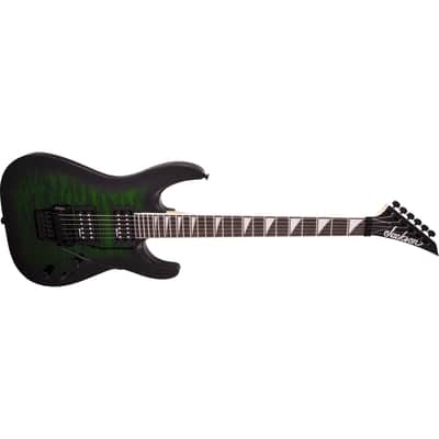 Jackson JS Series Dinky Arch Top JS32Q DKA Guitar - Transparent Green Burst image 6