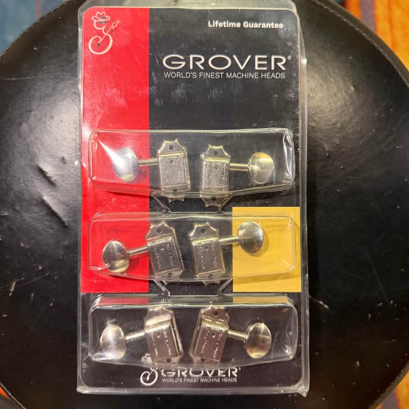 Grover 133N Deluxe 3x3 Vintage Tuners 2010s - Nickel image 1