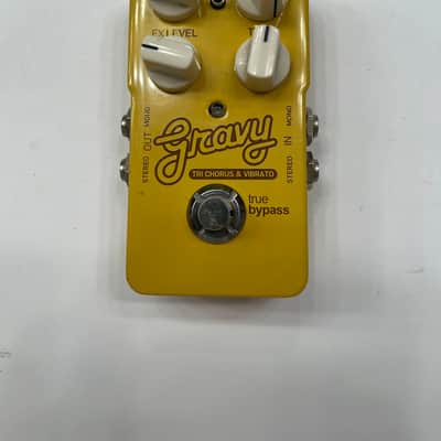 TC Electronic Gravy Tri Chorus & Vibrato Stereo Rare Guitar Effect Pedal image 1