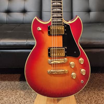 Yamaha SG-1000 | 1982 | Cherry Sunburst (Upgraded Tim Shaw Pickups) image 1