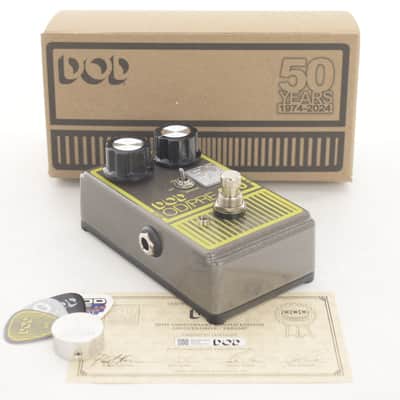 DOD 50th Anniversary Overdrive Preamp 250 2024 - Grey / Yellow image 7