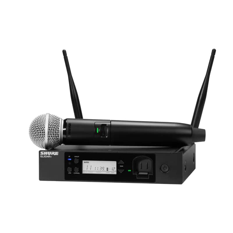 Shure Digital Wireless Rack System with SM58® Vocal Microphone - Z3 Freq Band image 1