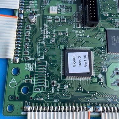 CASIO LK-92TV Lighting Keyboard Part: Processor Main Board PCB M649-MA1 image 3