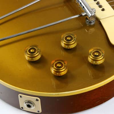 1953 Gibson Les Paul Standard Goldtop Vintage Guitar w Original Case | 1950s Gold Top! image 21