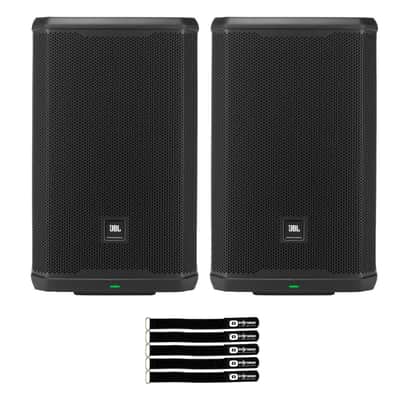 JBL PRX912 Professional Powered Two-Way 12" PA Loudspeakers 2-Pack - Open Box Mint image 1