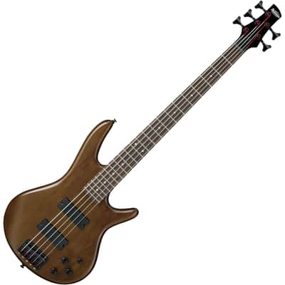 Ibanez GSR205BWNF, GIO Series 5-String Electric Bass - Walnut Flat image 1