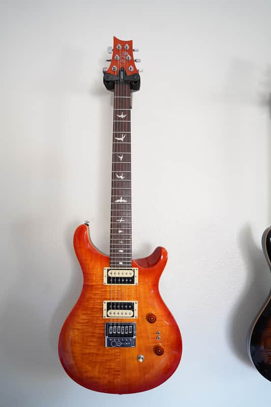 PRS SE Custom 24-08 Evertune bridge Vintage Sunburst image 1