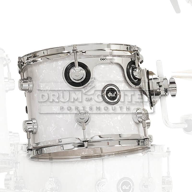 DW DWe Electronic/Acoustic Tom 8x7 White Marine Pearl image 1