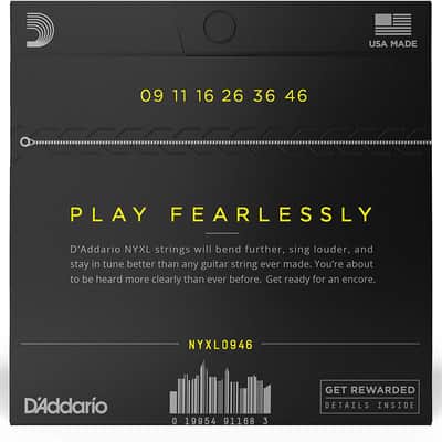 D'Addario NYXL 09/46 Electric Guitar Strings NYXL0946 image 2