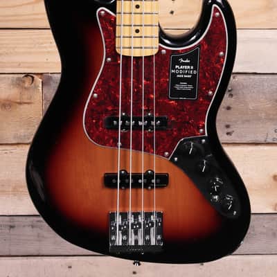 Fender Player II Modified Active Jazz Bass 3-Color Sunburst w/ Gigbag image 1