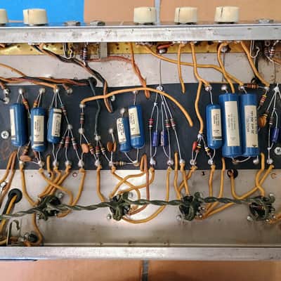 1964 Fender Bassman 6G6-B/C Blonde amp head image 15