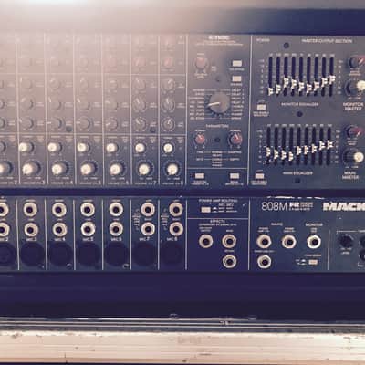 Mackie 808M Mixer w Road Case image 2