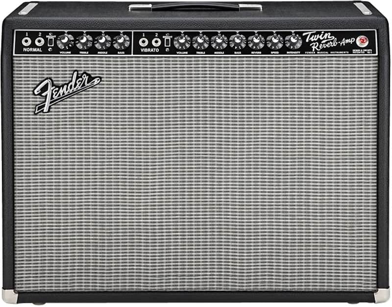 Fender Vintage Reissue '65 Twin Reverb 85w 2X12" Electric Guitar Combo Amp image 1