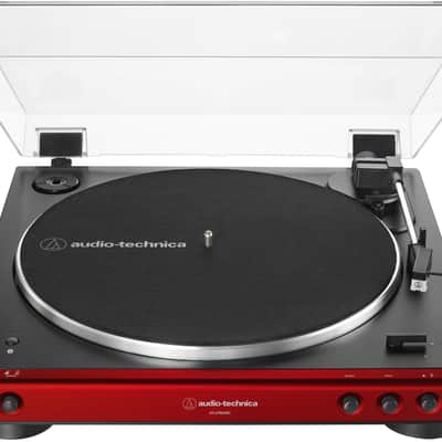 Audio-Technica AT-LP60XBT Turntable with Bluetooth, Red image 3
