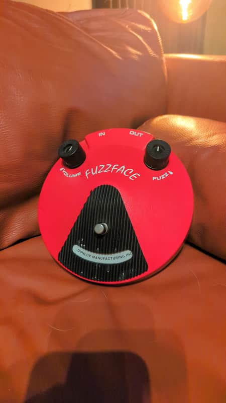 Dunlop JDF2 Fuzz Face late 90's Red image 1