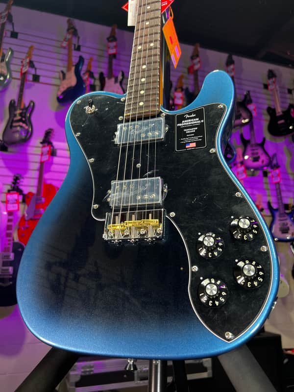 Fender American Professional II Telecaster Deluxe - Dark Night with Rosewood Fingerboard Auth Deal Free Ship #354 GET PLEK’D! image 1