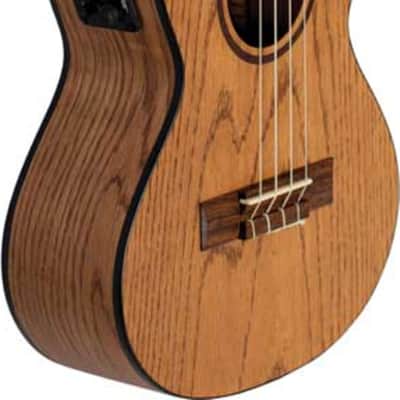 Lanikai OA-CET Oak Acoustic-Electric Tenor Ukulele image 2