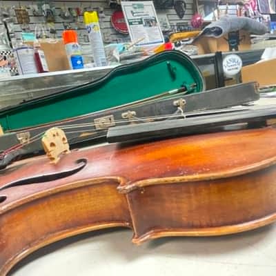 Merson Concert 4/4 Violin 1921-1943 with Case and Bow (Germany) image 11