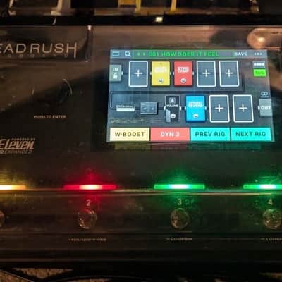 Headrush Gigboard Multi-Effect Unit/Amp Modeler 2018 - Black image 4