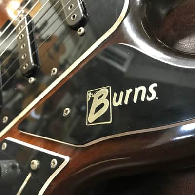Burns Marvin in Brown Sunburst 1980s image 12