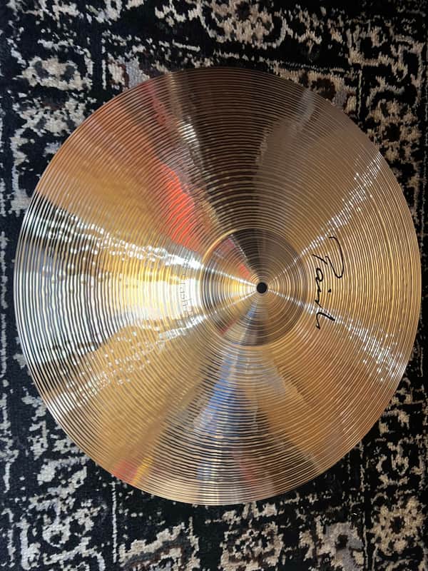 Mint Paiste 20" Signature Fast Crash Cymbal - Traditional image 1