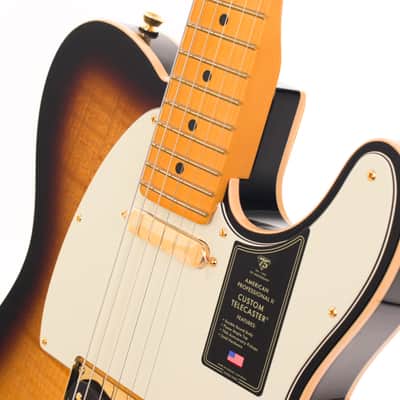 Fender 75th Anniversary American Professional II Custom Telecaster 2026 - 2-Color Sunburst 3461gr image 5