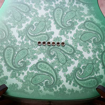 FENDER USA Custom Shop 68 Reissue Telecaster NOS "Green Paisley + Maple" (2025) image 18