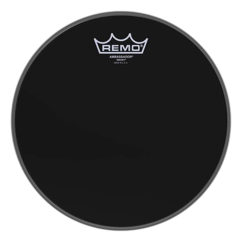 Remo Ambassador Ebony 10 Inch Batter Head image 1