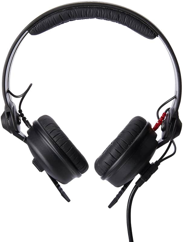 Sennheiser HD 25 Plus Professional DJ Headphone with Coiled & Straight Cable image 1