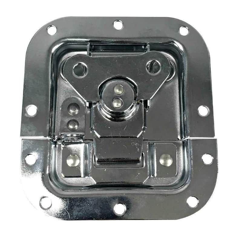 Mid-Size Recessed Spring Loaded Butterfly Latch for PA DJ Rack Road Cases image 1
