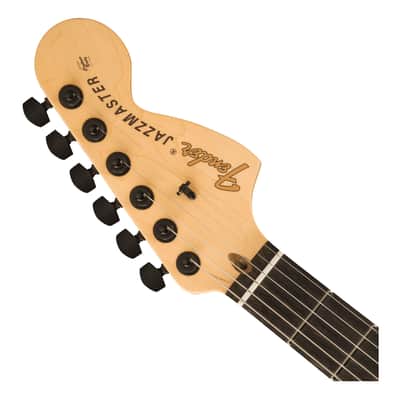 Used Fender Jim Root Signature Jazzmaster - Flat Black w/ Ebony FB image 4