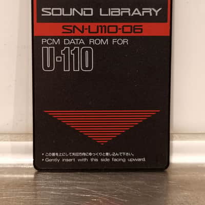 Roland SN-U110-06 Sound Library Orchestral Winds PCM Data ROM Card