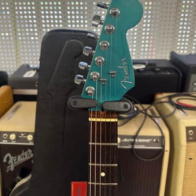 Fender American Standard Stratocaster with Matching Headstock, Rosewood Fretboard 1995 - Ocean Turquoise image 6