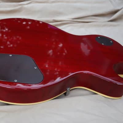 Left Handed BURNY Super Grade RLG-55 Cherry Sunburst 2003 China image 10