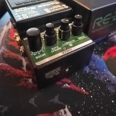 Boss RE-2 Space Echo 2022 - Present - Black / Green image 2