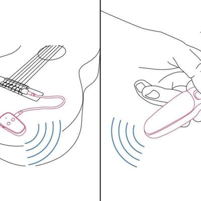 KNA U-Wi Universal Acoustic Wireless Piezo Pickup System image 5