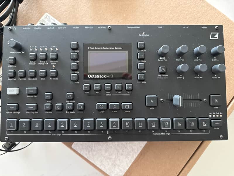 Elektron Octatrack MkII Dynamic 8-Track Performance Sampler 2017 - 2021 - Black image 1