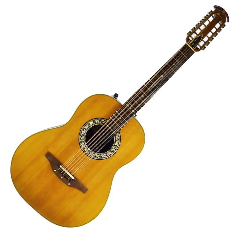 Vintage 70s 80s Ovation 1615 Pacemaker 12-String Acoustic/Electric