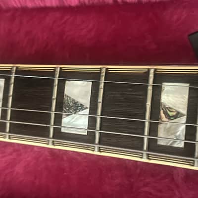 Epiphone Sheraton vintage early 80s Japan acoustic electric guitar great shape image 10