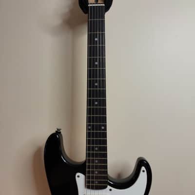 1995 Made in Korea Squier Squier Stratocaster - Black image 3