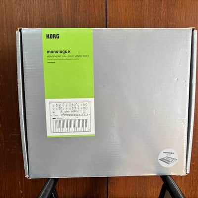 KORG MONOLOGUE-Silver monophonic analogue synthesizer w/ box image 10