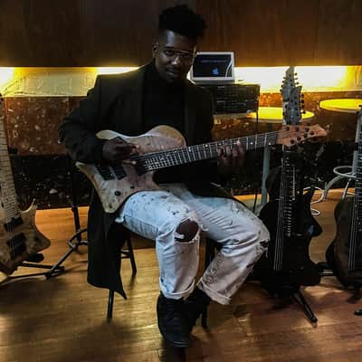 ABASI GUITARS/Larada 7 Multi Scale Burl Maple/Ebony (Natural) image 10