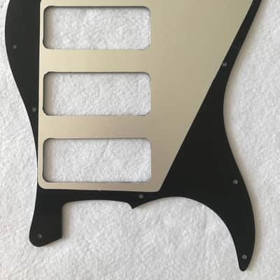 For Fender Stratocaster Strat P90 3 Pickup Guitar Pickguard,4 Ply Black Pearl image 6