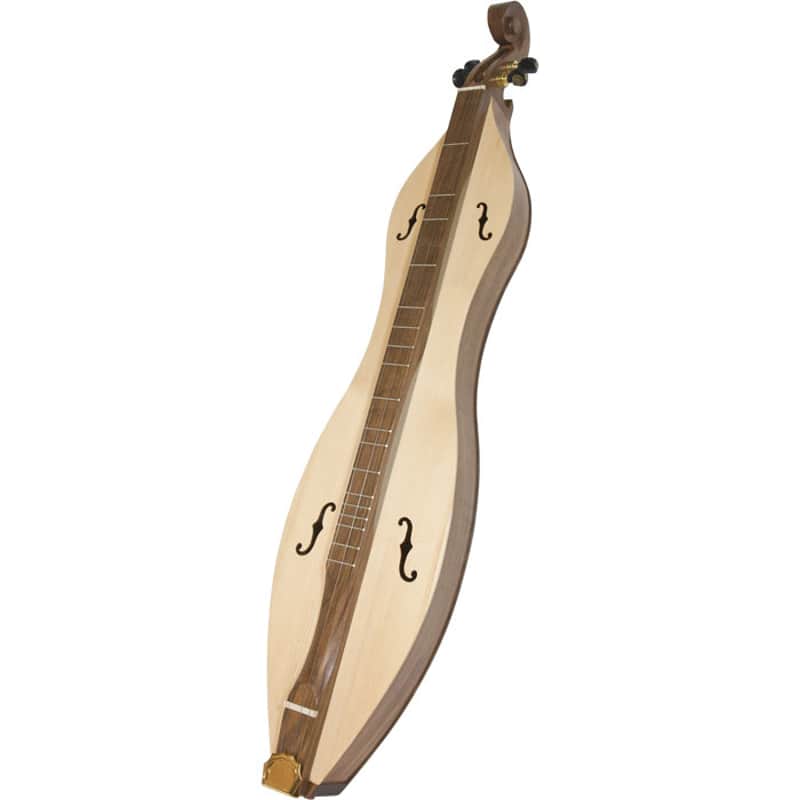 Roosebeck Deluxe Emma Mountain Dulcimer F Holes Walnut + Pick + Noter Blemished image 1