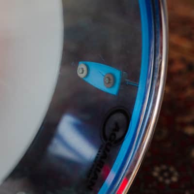 Ludwig 1970s Ludwig Vistalite Kit in Red, White, and Blue - 14x22, 16x16, 8x12 image 13