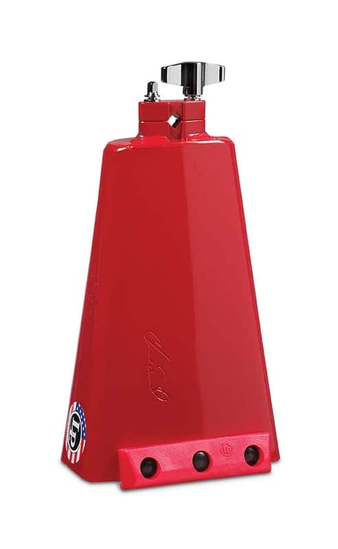 Latin Percussion LP008CS Chad Smith Red Hot Signature Ridge Rider Cowbell image 1