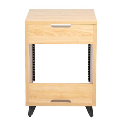 Gator Frameworks GFW-ELITEDESKRK-MPL Elite Series Desk 10U Rack - Maple Open Box image 5
